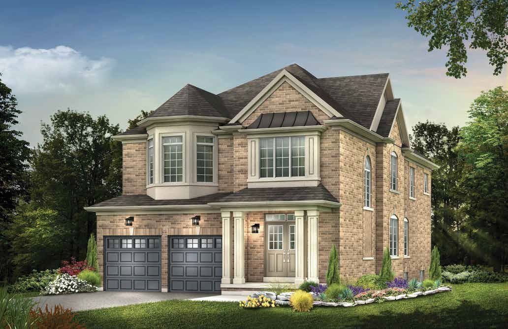Fields of Harmony Oshawa Double Car Garage Family Homes